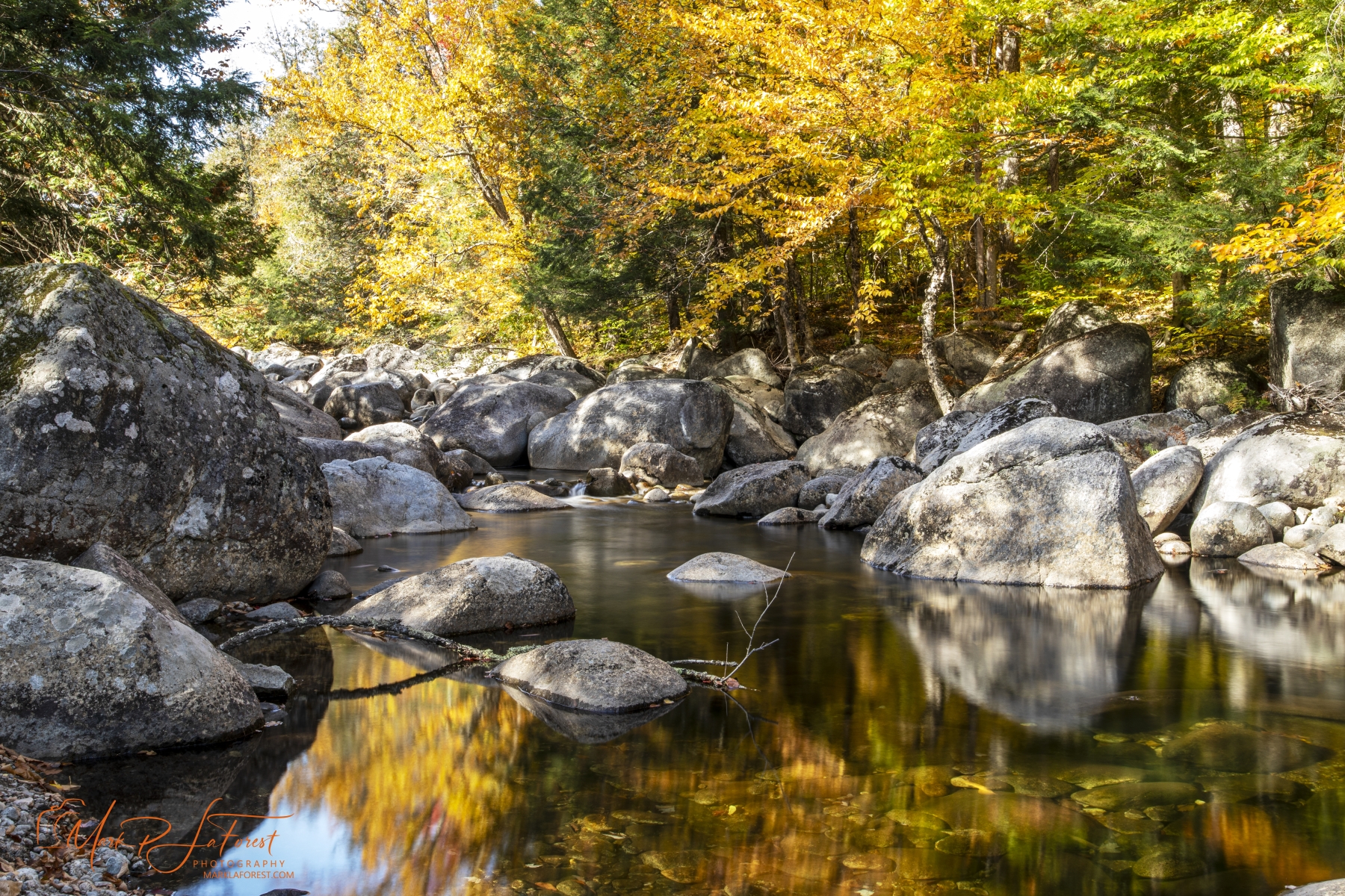 Bingham Falls, Stowe, Vermont 